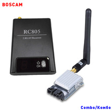 BOSCAM rc video transmitter receiver 5.8ghz 400MW 8CH long range wireless hd av fpv quadcopter TX RX combo boat airplane drone