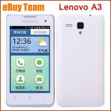 Original Lenovo A3 Quad Core 1.2GHz Mobile Phone 4.0″ Dual SIM WCDMA 3G GPS Unlocked Android Smartphone russian language+Gifts