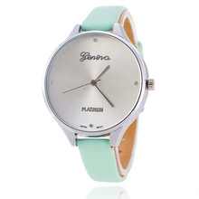 VANSVAR Leather Strap Women Wrist Watch Fashion Geneva Watch Hot Casual Quartz Watch Reloj Mujer Relogio Feminino 1808