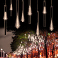 30CM 144LED100 240V Meteor Shower Rain Tubes LED Christmas Light Wedding Party Garden Xmas String Light