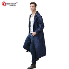 Rainfreem Impermeable Raincoat Women&Men Waterproof Trench Coat Poncho Single-layer Rain Coat Women Rainwear Rain Gear Poncho
