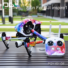 PGY DJI Inspire 1 Accessories Stickers for DJI inspire1 RC Protective 3M Skin film Cover Case Skin Decal drone Wrap Sheet
