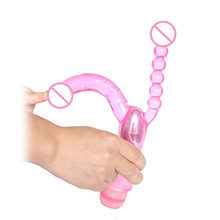 Silicone Vibrator Sex Toys For Woman Sex Machine Magic Wand Dual Dildo Vibrators For Women Masturbators Adult Sex Products