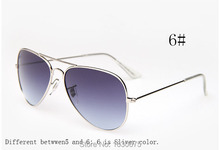 Newest Brand Designer Women Sunglass Fashion Gradient Rimless Sunglasses Frog Mirror Gradient Unisex Sunglasses 6 Color