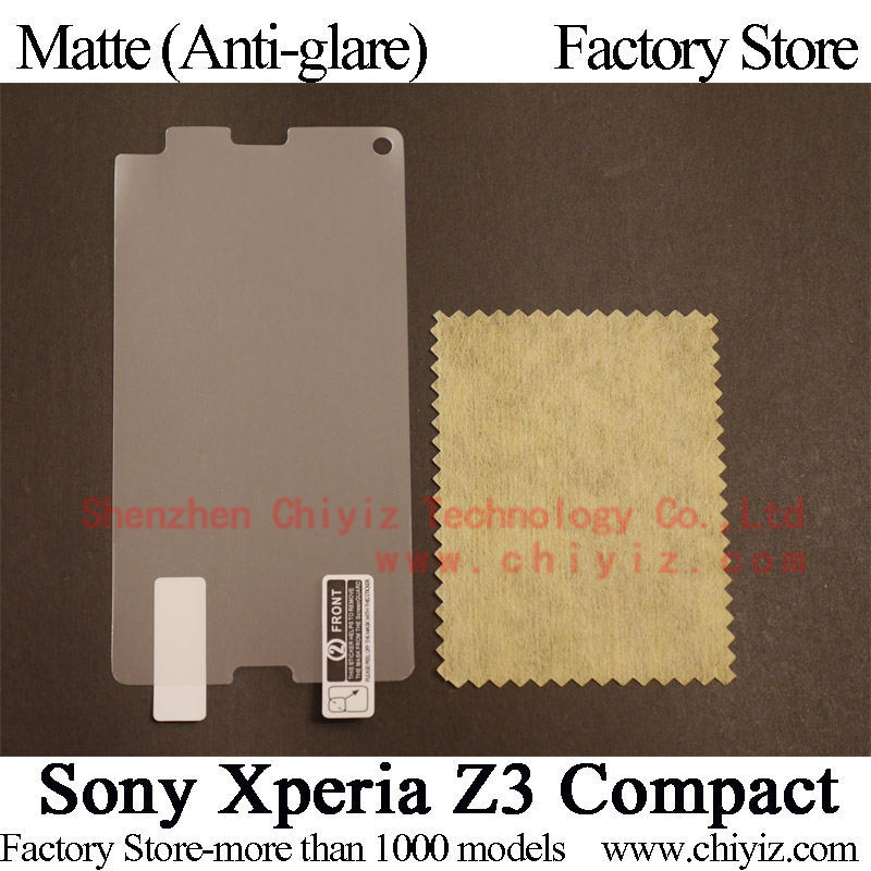 Matte Anti glare Frosted Screen Protector Guard Cover Protective Film Shield For Sony Xperia Z3 Compact