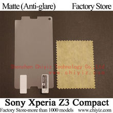 Matte Anti glare Frosted Screen Protector Guard Cover Protective Film Shield For Sony Xperia Z3 Compact M55W D5803 D5833 SO-02G