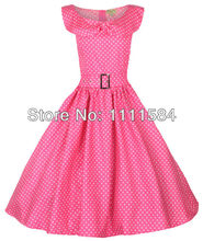 free shipping ROCKABILLY KLEID PETTICOAT POLKA DOTS Tartan rockabilly dress