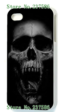 New Arrivals Fashion Style Hybrid Retail Skull White Mobile Phone Hard Cover Cases For IPHONE 5 5s Free Shipping