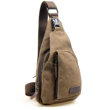 Fashion Men Messenger Bags Casual Outdoor Travel Hiking Sport Casual Chest Canvas Male Small Retro Military