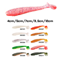 Pesca Noeby soft lures 9cm 12cm for Shad UL Fishing Worm Swimbaits Soft Lure Fly Fishing