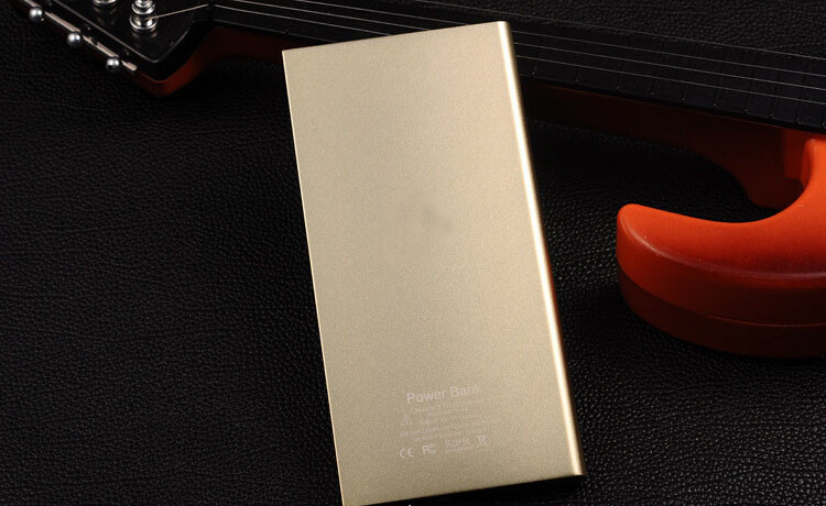 Oboe Ultrathin Portable Power Bank 20000mAh gold