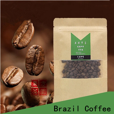 New Arrivals Pure Brazil Coffee Green Coffee Slimming Imported Raw Beans Freshly Baked Coffee Beans 100G