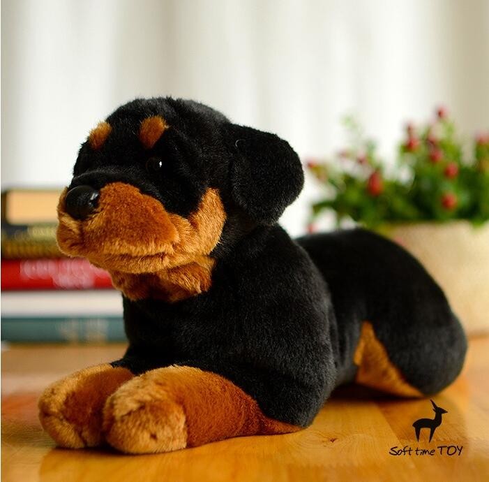 rottweiler stuffed animal