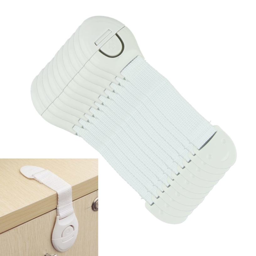 10pcs lot Cabinet Door Drawers Refrigerator Toilet Safety Plastic Lock For Child Kid baby safety best