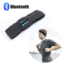 High Quality Unisex Bluetooth Headband Wireless Bluetooth Smart Caps Headphone Sport Headset Speaker With Mic For Mobile IPONE