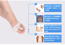 Hot sela Fashion 1 Pair Foot Care Special Hallux Valgus Bicyclic Thumb Orthopedic Braces to Correct