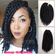 Hot Sale Havana Twist Braid Synthetic Senegalese Hair Crochet Braiding Afro Marley Curly Box Braids Hair Nubi braid twist