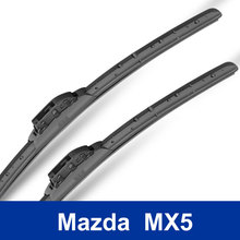 2 PCS Free shipping car Replacement Parts /Auto accessories The front Rain Window Windshield Wiper Blade for mazda MX 5 class