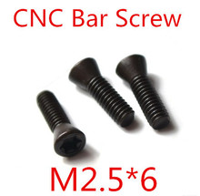 50pcs M2.5 x 6mm M2.5*6  Insert Torx Screw CNC Bar Replaces Carbide Inserts CNC Lathe Tool