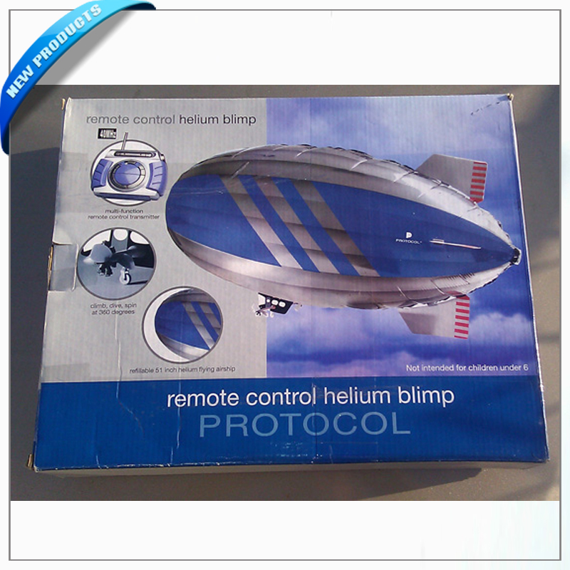 Remote control airship helium airship helium blimp inflatable on