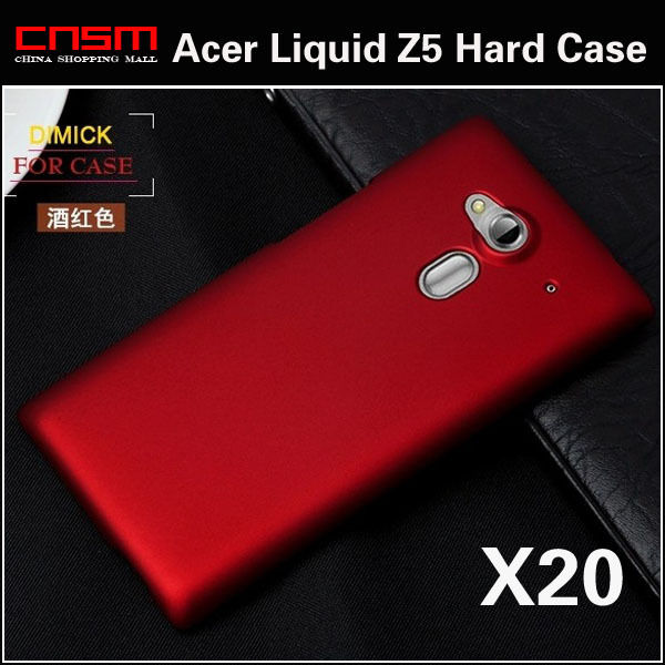 20 pcs/lot free shipping matte Frosted surface Hard case For acer  liquid z5 CASE free shipping