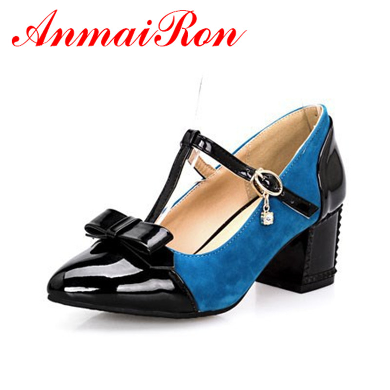 anmairon frances beludru kulit paten menunjuk sepatu kaki pompa wanita manis bowtie t anmairon frances beludru kulit paten menunjuk sepatu kaki pompa wanita manis bowtie t