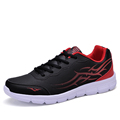 New Men s casual sport shoes men flat Trainers round toe fashion Male Non slip lace