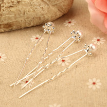 20Pcs Wedding Hair Pins Bridal Updo Diamante White Imitation Pearl Clips New High Quality