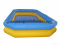 Customized inflatable giant pool 5 5meters swimming pool for adults swimming pool Free shipping by sea