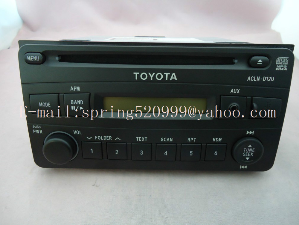 Toyota original car audio