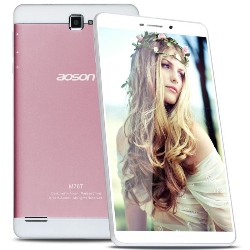 Newest Octa Core Tablet Aoson M76T 3G Phone Call MTK8392 8MP Dual Cameras PC 7 IPS