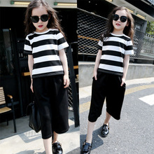 New Hot Sale 2016 summer girl dress Europe and America Printed fashion girl dress clothing children dress free shipping