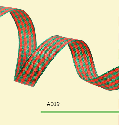 1 4 Inch 7mm font b Tartan b font Plaid Craft Ribbon
