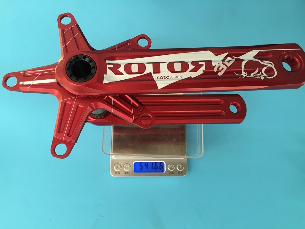 限定品ROTOR COBO EDITIONクランク　赤 最終値下げ 限定品ROTOR COBO EDITIONクランク 赤