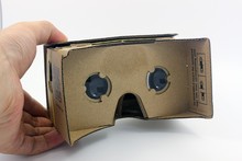 New Arrival DIY Google Cardboard Virtual Reality VR Mobile Phone 3D Viewing Glasses for 5.0″ Screen Google VR 3D Glasses