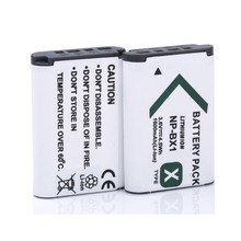 2* 1600mAh NP-BX1 NP BX1 Camera Battery / batteries For Sony DSC-RX100 RX100 HDR-AS15 free shipping