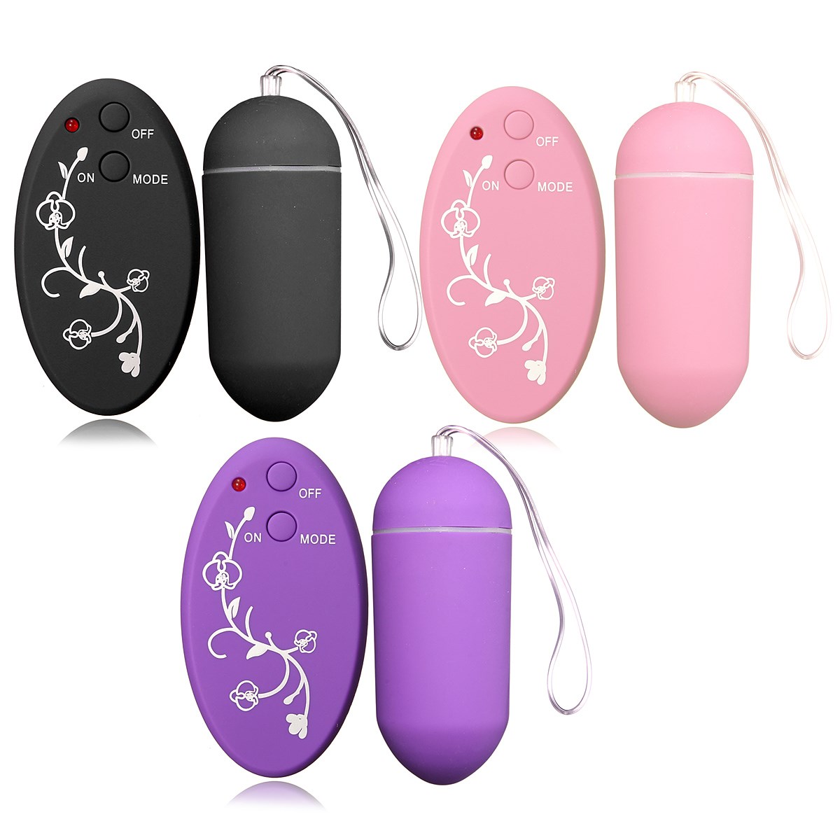 Remote-control butterfly strap-on vibrator