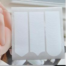 cut color nail stickers nail stickers French smile lines Nail companion