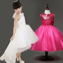 Girls Clothes 2016 New Girls Cinderella Dress For Wedding Dress 4-14 Years
