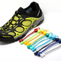 2016 fashion No Tie Locking Shoelaces sneaker elastic Shoelaces children safe elastic shoe lace for running