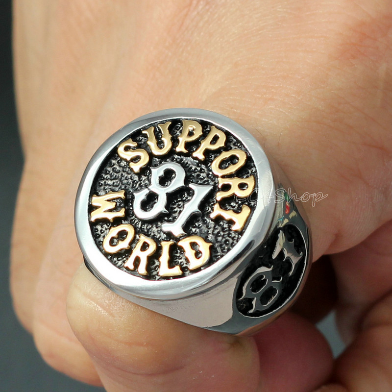 Outlaw wedding rings