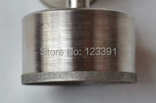 Envío gratis de electrochapado diamante fino estupendo pared agujero consideró la herramienta 27 * 52 * 22 mm para procesamiento de jade pulsera tienda