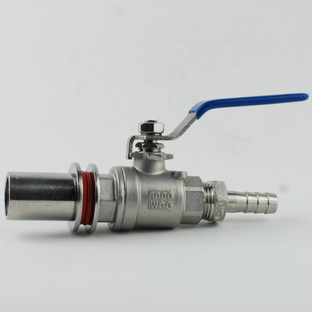 Buy 1/2" Stainless Steel Weldless Ball Valve Kit For