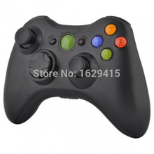 GameMod Custom Matte Black Replacement Shell and Buttons Parts For Microsoft Xbox 360 Wireless Controller Cover Game Accessory