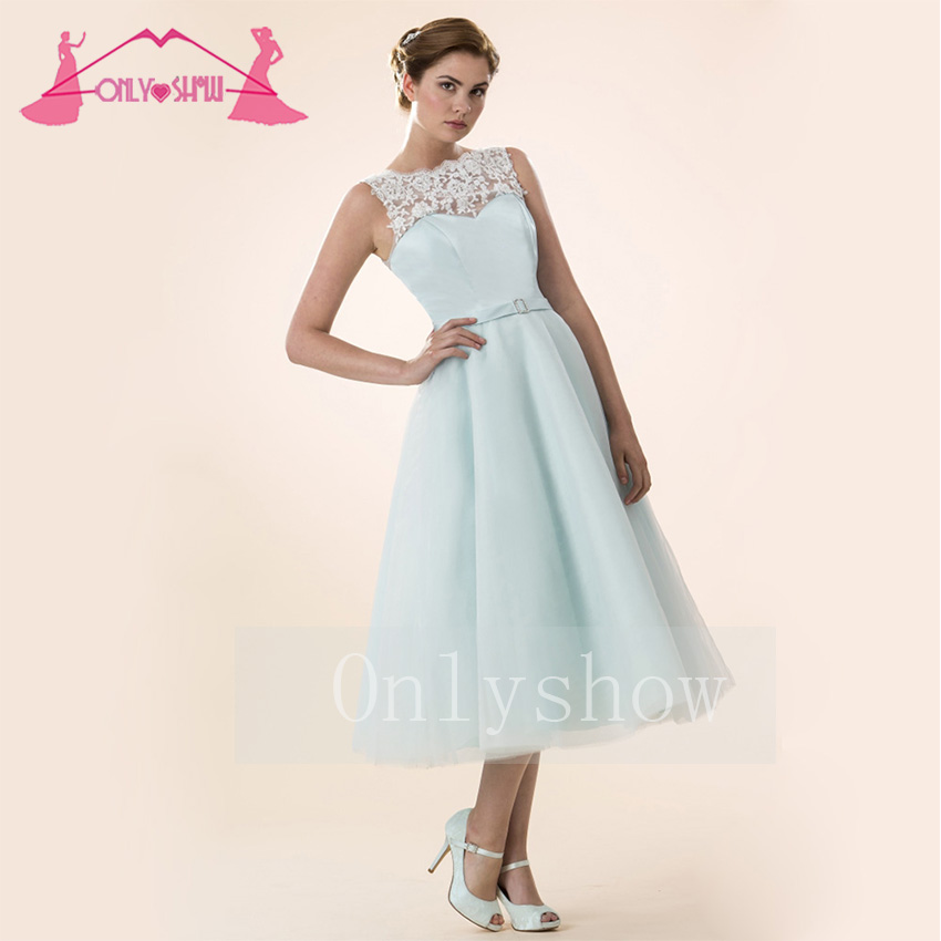 Formal Tea Length Dresses - Qi Dress