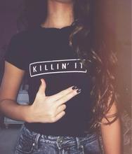 2015 new summer graphic letter printed funny tshirts women tops for girls woman unisex female plus