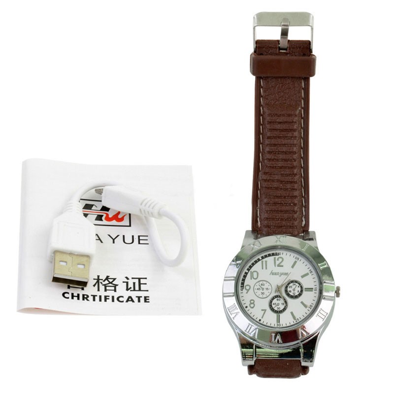 2-In-1-Rechargeable-USB-Watch-Lighter-Electronic-Cigarette-Lighter-USB-Charge-Flameless-Cigar-Wrist-Watches (1)