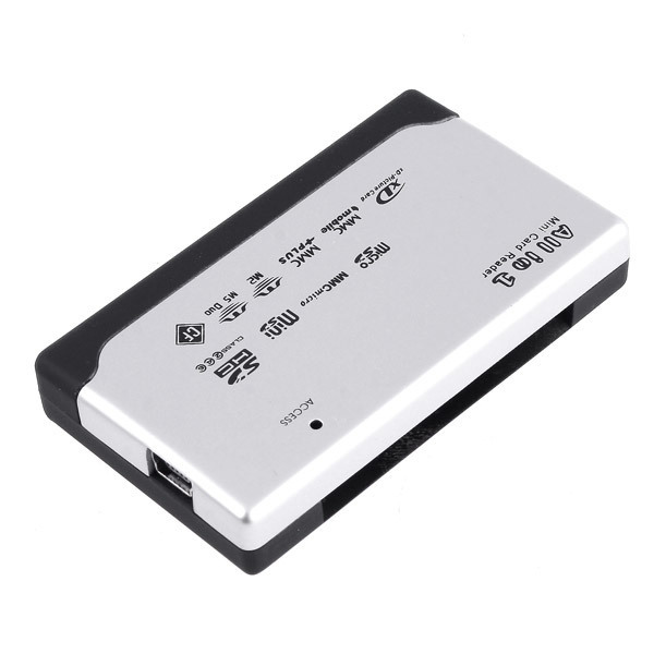 USB 2 0 ALL IN 1 Multi Micro CARD READER SD XD MMC MS CF SDHC