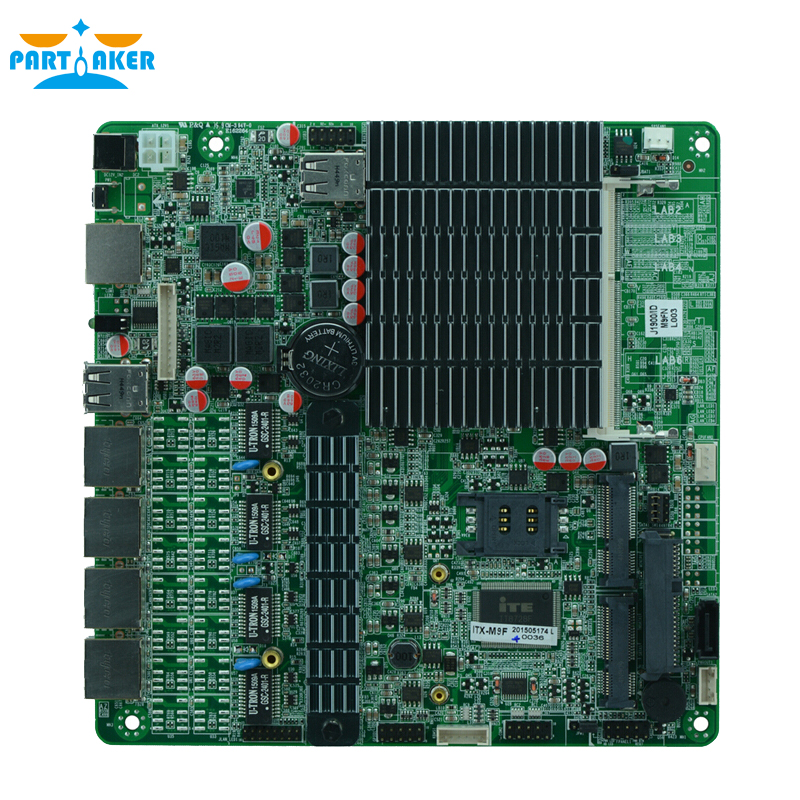 4 ports motherboard J1900 +fanless J1900 2.5' HDD inboard