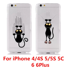 Сердитый милый кот понять логотип пк жесткий чехол для Apple , я телефона iPhone 4 4S 4 г 5 5S 5 г 5C 6 6 S 6 плюс 6 SPlus
